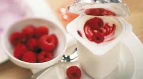 Raspberry joghurt