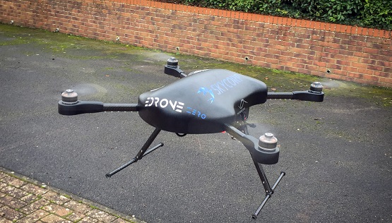 Brintdrevet drone holder tre gange længere | Linde AGA) Industrielle Gasser